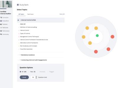Screenshot of Acadio LMS