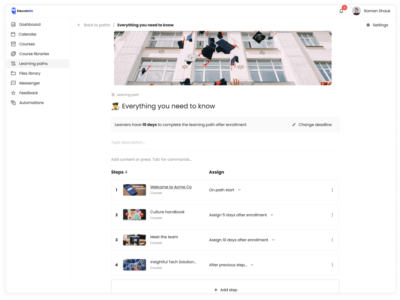 Screenshot of EducateMe