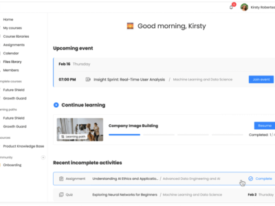 Screenshot of EducateMe
