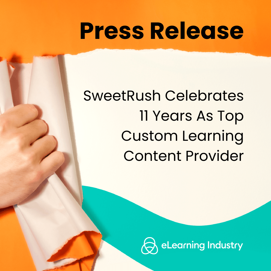 Sweetrush comemora 11 anos porquê o melhor provedor de teor de aprendizagem personalizado