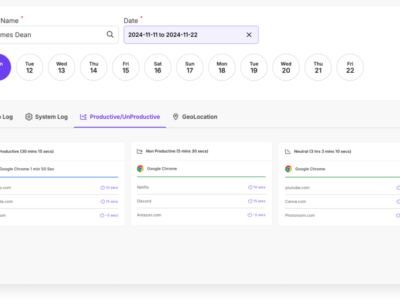 Screenshot of MaxelTracker