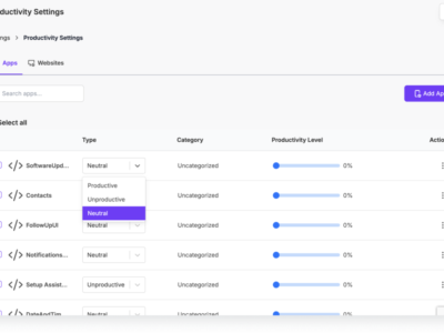 Screenshot of MaxelTracker