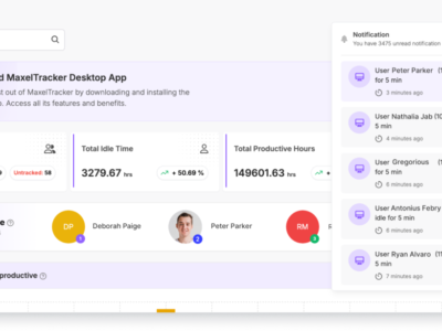 Screenshot of MaxelTracker