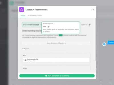 Screenshot of CheckIT LMS