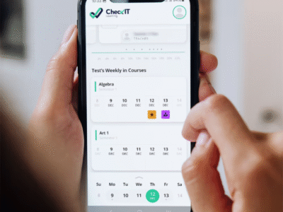 Screenshot of CheckIT LMS