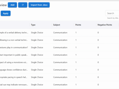 Screenshot of Acadlix LMS
