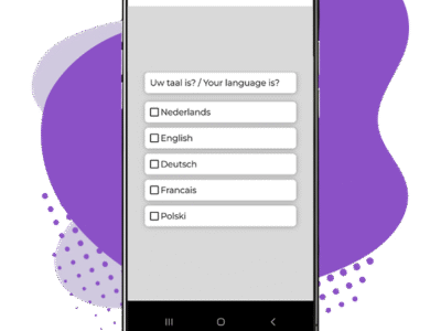 Screenshot of LesLinq microlearning platform