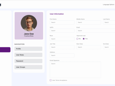 Screenshot of MyPass LMS