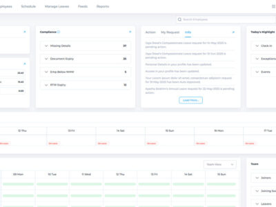Screenshot of Staflexx-Hospitality Workforce Management Software