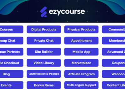 Screenshot of EzyCourse