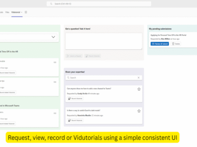 Screenshot of Vidutorial