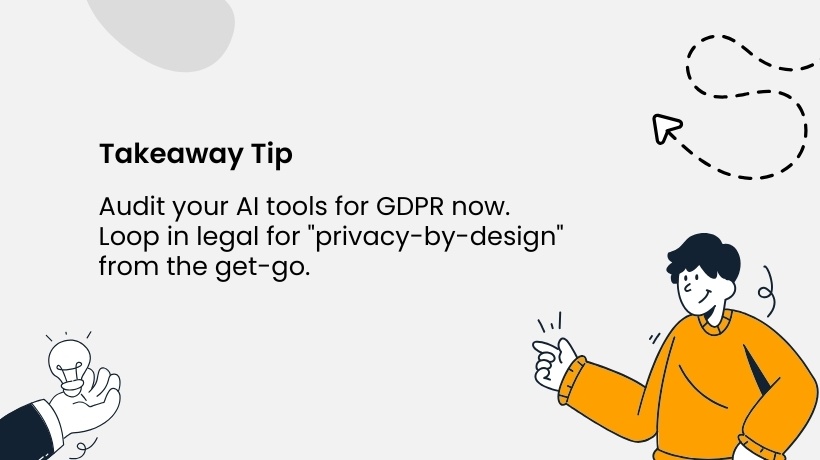 Audit your AI tools for GDPR.