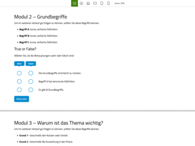 Screenshot of Lessonator