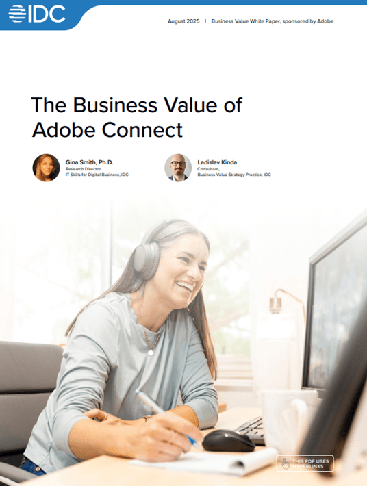 The Business Value Of Adobe Connect