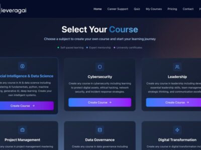 Screenshot of Leveragai