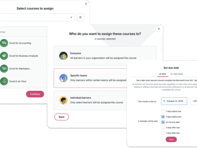 Screenshot of GoSkills
