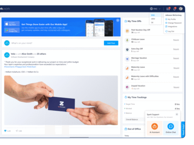 Screenshot of Spark.work