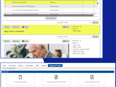 Screenshot of CoreCompliance