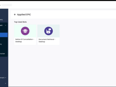 Screenshot of vBots AI