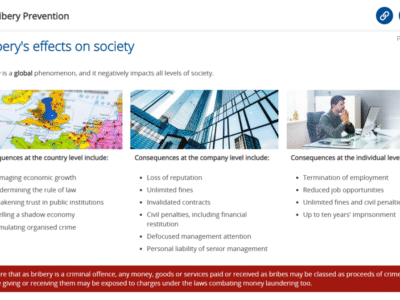 Screenshot of Skillcast LMS
