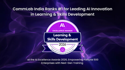CommLab India Ranks No. 1 In AI Innovation For Learning And Skills Development