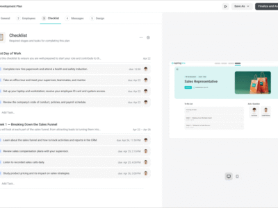 Screenshot of iSpring LMS