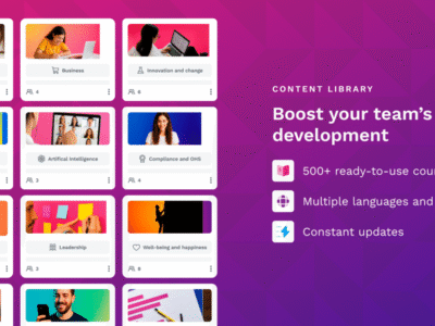 Screenshot of isEazy LMS