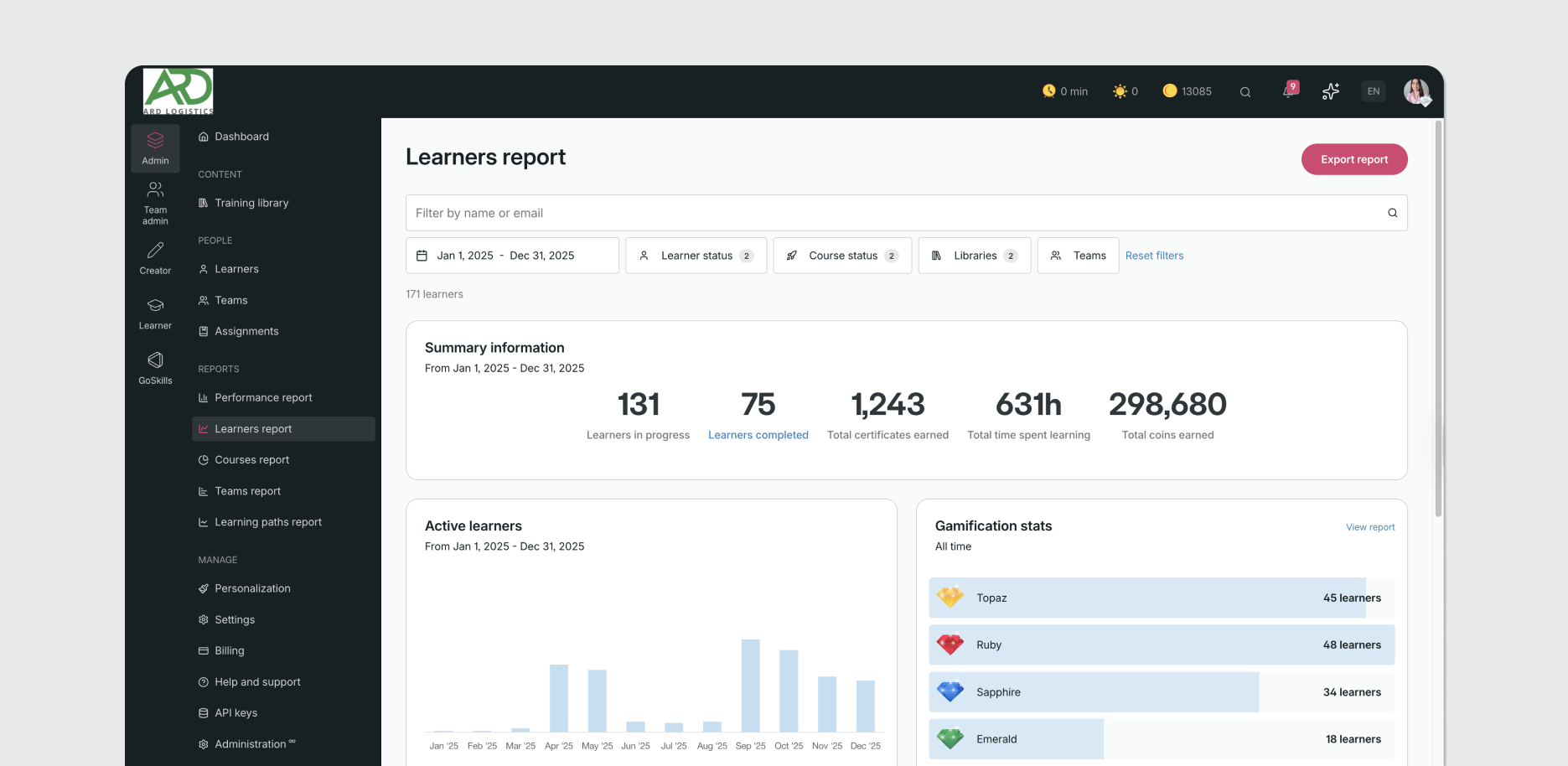 ARD Logistics Modernizes Training With GoSkills Genie - eLearning Industry