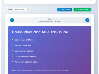 Screenshot of EduGears AI LMS