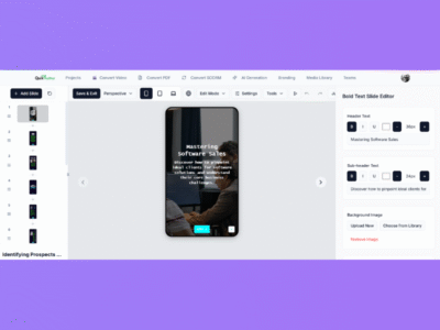 Screenshot of QuikAuthor