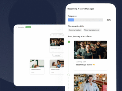 Screenshot of Learningbank