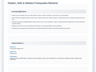 Screenshot of EduGears AI LMS
