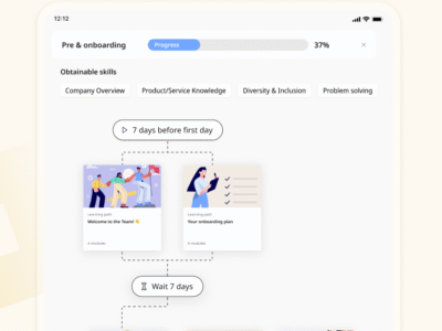 Screenshot of Learningbank