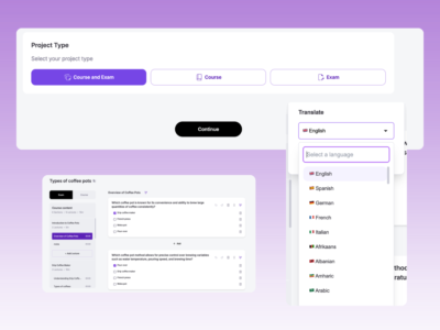 Screenshot of CourslyAI