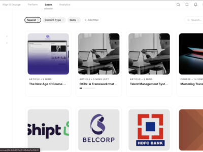 Screenshot of Lyearn