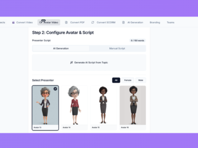 Screenshot of QuikAuthor