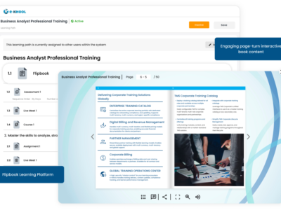 Screenshot of e-KHOOL LMS