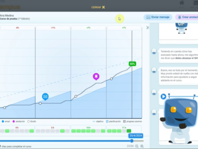 Screenshot of evolCampus