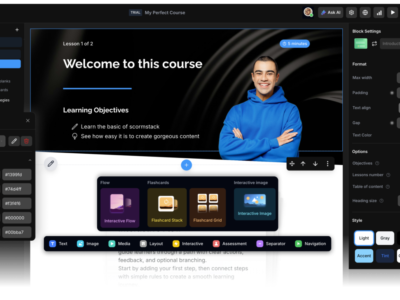 Screenshot of ScormStack