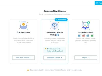 Screenshot of Paradiso Authoring Tool