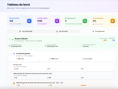 Screenshot of EdBuild AI