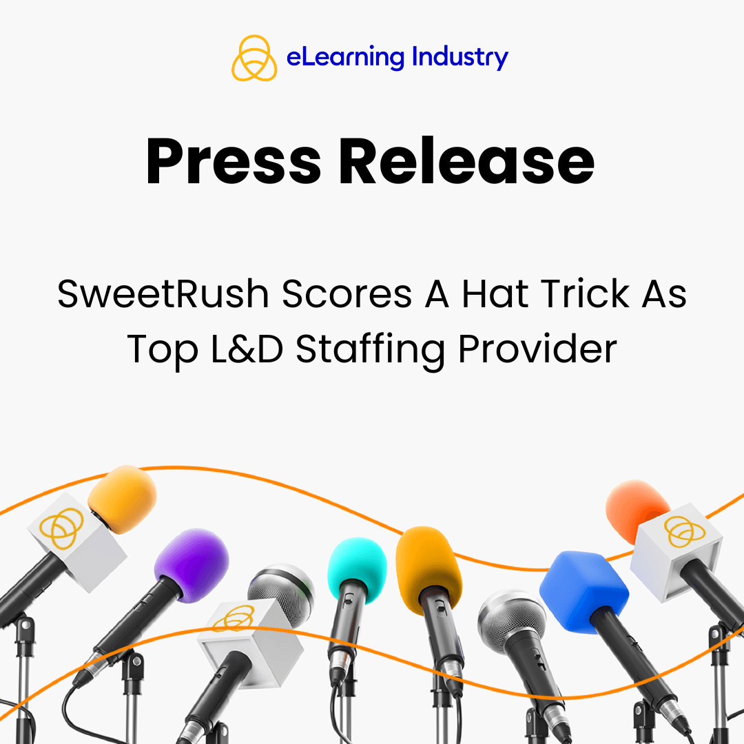 SweetRush Achieves Hat Trick as Top L&D Staffing Provider