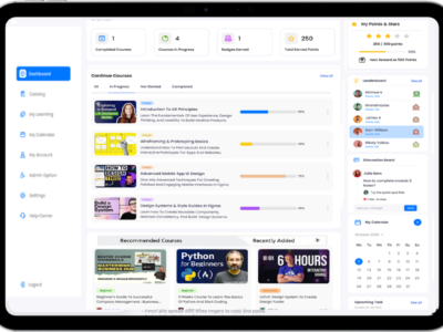 Screenshot of WestNetLMS