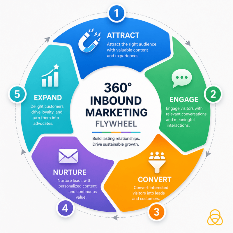360 inbound marketing flywheel