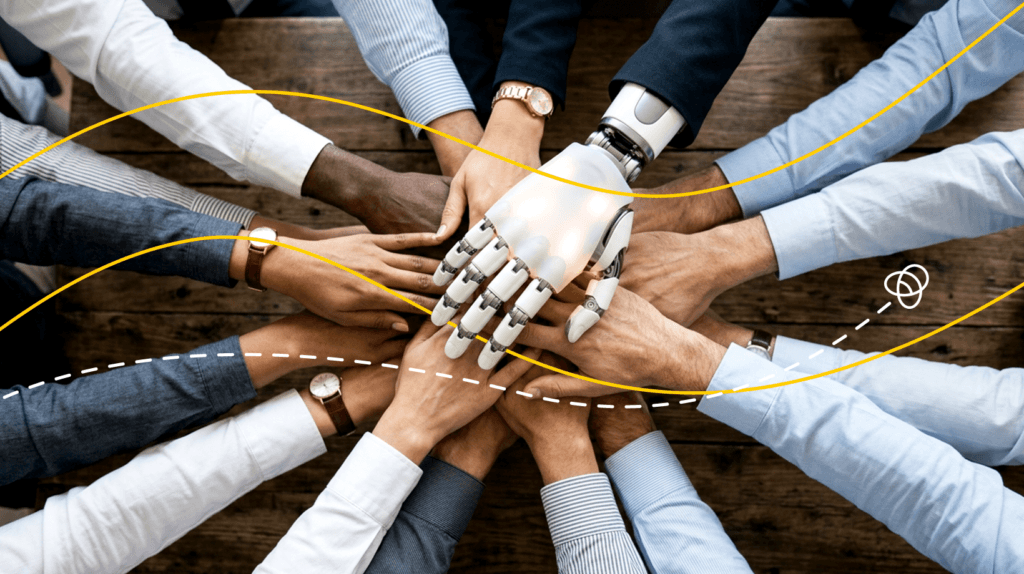استراتيجية تطبيق الذكاء الاصطناعي  
نشر آمن يحافظ على تماسك الفرق ويصون الثقة
