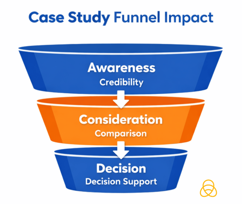 Where case studies fit in your funnel