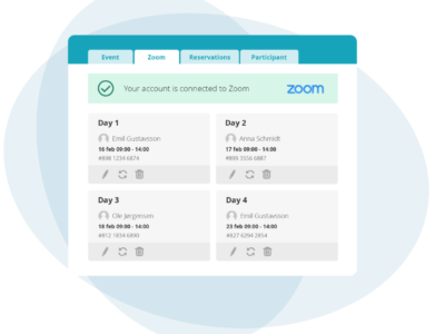 Screenshot of EduAdmin LMS