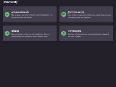 Screenshot of Aula Education