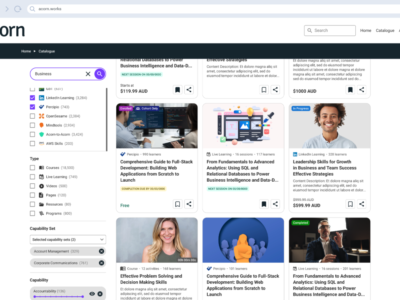 Screenshot of Acorn