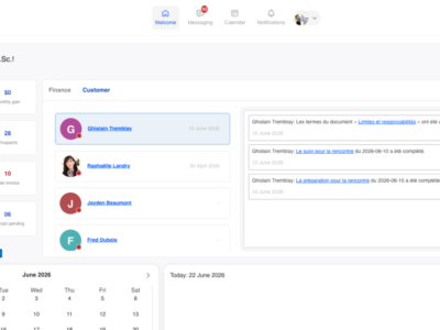 Screenshot of Coaching LMS
